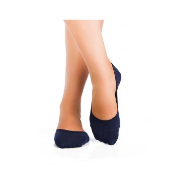 Sosete tip talpici SUPER INVISIBLE ORGANIC SOCKS DARK BLUE