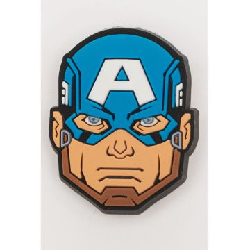 Talisman cu imprimeu Jibbitz - Maro/Albastru