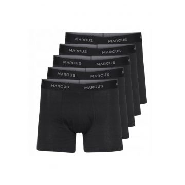 Boxeri Barbati -  5 Bucati - Negru -