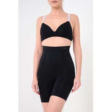 Colanti cu talie inalta - fara cusaturi - Negru