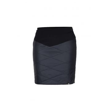 Fusta sport cu fermoar complet femei Belinda - Negru