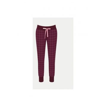 Pantaloni de pijama dama -  304533716 - Bumbac - Violet