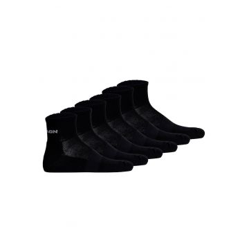 Set de sosete scurte - 6 perechi - Negru