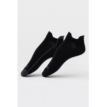 Set de sosete scurte din amestec de bumbac - 2 perechi - Negru