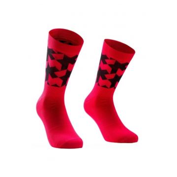 Sosete ciclism  Monogram EVO - Rosu deschis