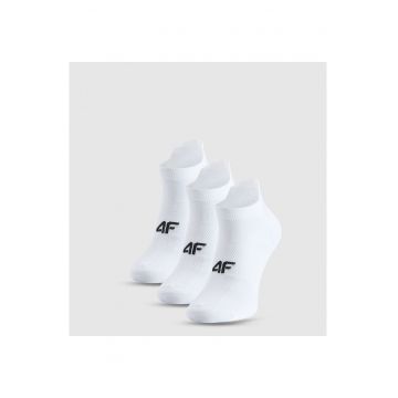 Sosete dama  set 3 perechi - alb - 39-42 EU - bumbac