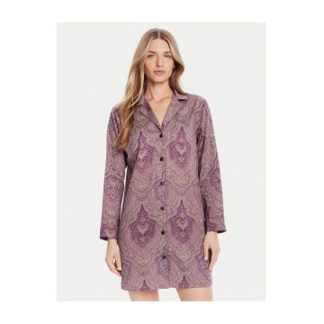 Camasa de noapte dama  violet - colorat - pijama