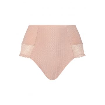 Chiloti clasici talie inalta - bej - lenjerie intima dama - Bej