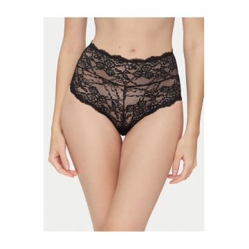 Chiloti clasici  talie inalta - dama - negru - Negru