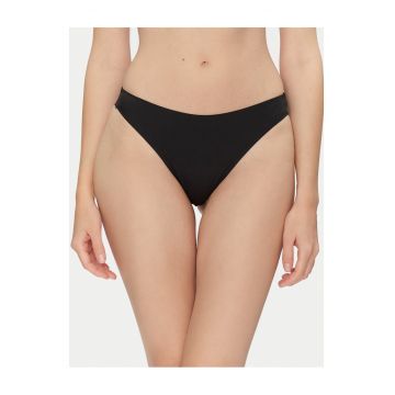 Chiloti clasici  talie inalta - lenjerie intima dama - Negru