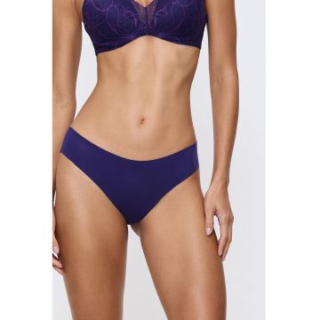 Chiloti cu model uni Smart invisible - Violet