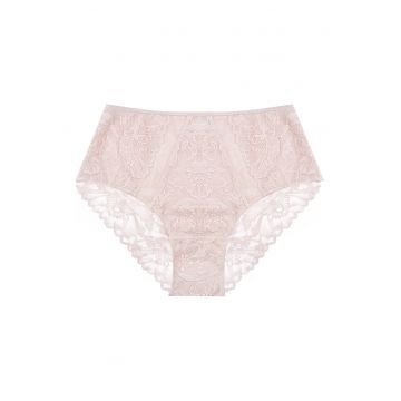 Chiloti cu talie inalta Idylla Bej nisip