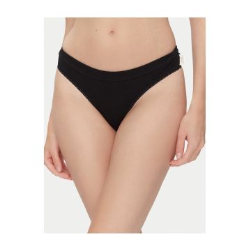Chiloti tanga dama  negru - lenjerie intima