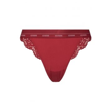 Chiloti tanga dama  rosu - Rosu