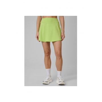 Fusta sport dama  verde - uscare rapida - talie inalta
