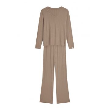 Pijama dama Jenius 3  bej - Dungi