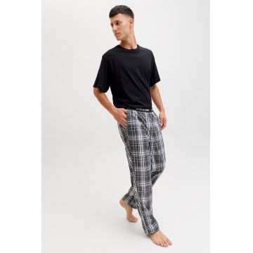 Pijama din bumbac cu buzunare laterale