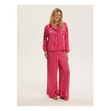Pijama eleganta dama Roz deschis Cress - Dungi