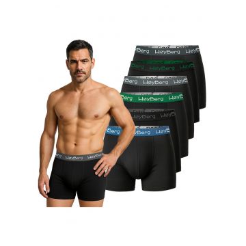 Set 6 Boxeri Barbati -  Scandinavian Style - Bumbac - Marime