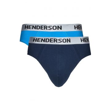 Set chiloti barbati -  2 buc - granat-albastru - bumbac