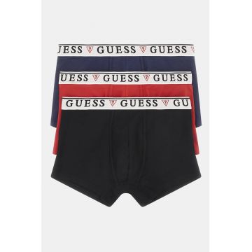 Set de boxeri cu banda logo in talie - 3 perechi