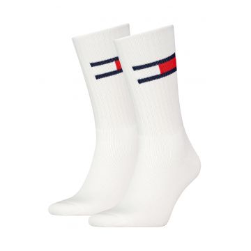 Set de sosete unisex cu imprimeu logo - 2 perechi