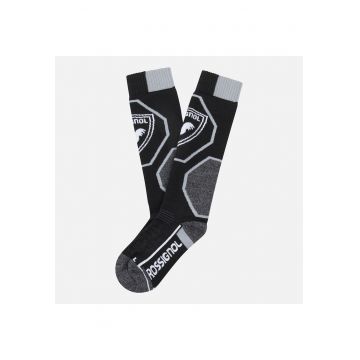 Sosete ski copii  ALLOVER SOCKS - Negru