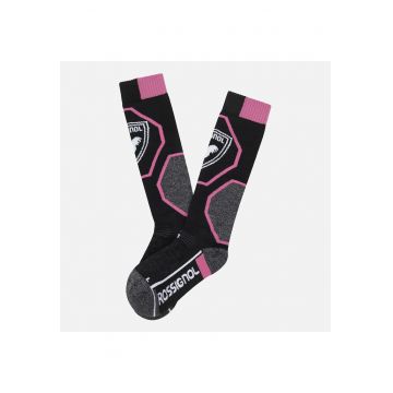 Sosete ski copii  ALLOVER SOCKS - Roz