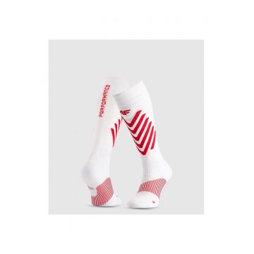 Sosete sport barbati dwqf - Rosu/Alb