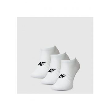 Sosete sport copii  set 3 perechi - pentru fete - alb - 38-40