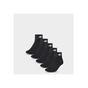 Sosete sport copii  set 5 perechi - negru - 32-34