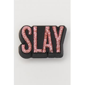 Talisman cu model text stralucitor - Roz deschis