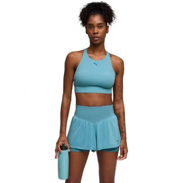 Bustiera femei Puma Shapeluxe High Neck Bra 52813846