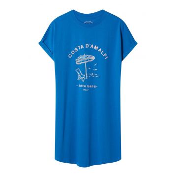 Camasa de noapte - dama - Albastru deschis - Edris