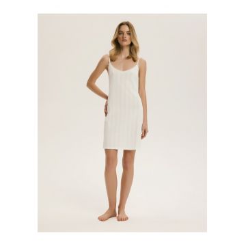 Camasa de noapte - dama - Etnic - Alb Crem - Mellow - Etnic