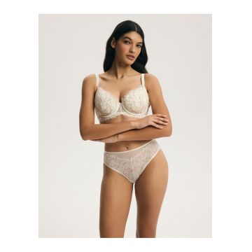 Chiloti dama -  Cmon - talie inalta - Alb