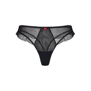 Chiloti tanga -  Affection Bloovii - negru - Negru