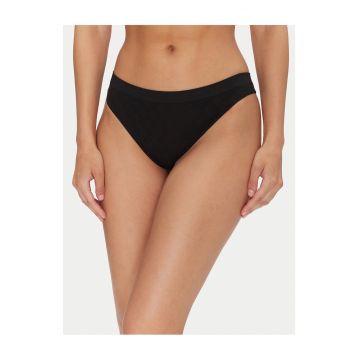 Chiloti tanga dama  bej - lenjerie intima - Negru