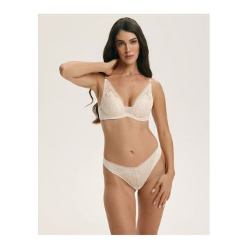 Chiloti tanga  Freyja - bej - Bej