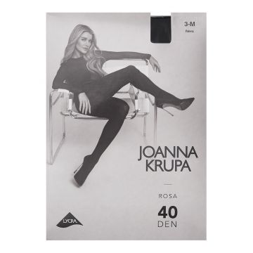Dresuri dama - Negru - Rosa Joanna Krupa x  40 DEN - Negru