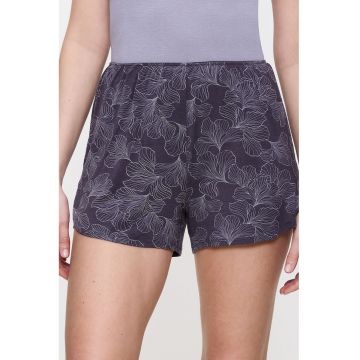 Pantaloni scurti de pijama Aura Spotlight - Albastru petrol