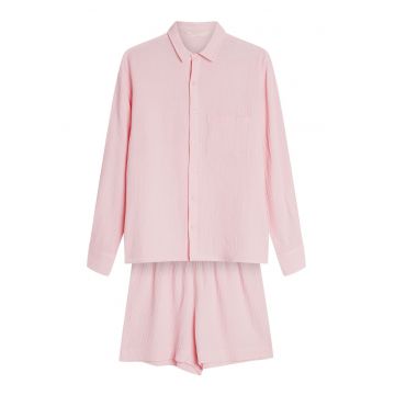 Pijama dama - elegant - Roz deschis Eleni