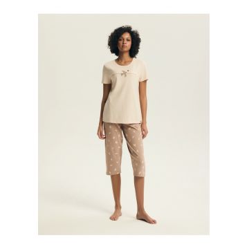 Pijama dama - uni - bej - Eluna - Uni