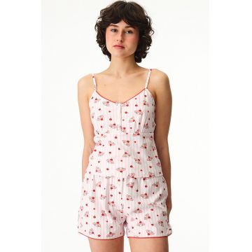 Pijama scurta cu model My Melody - Alb/Roz pastel
