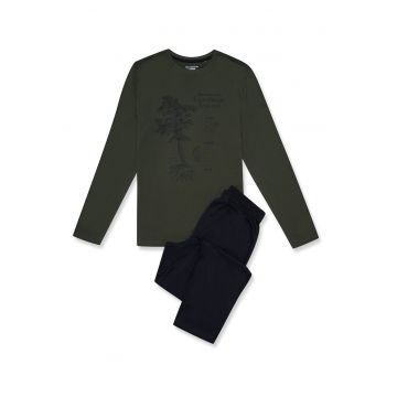 Pijamale barbati -  Bumbac - Verdedwqf