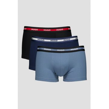 Set de boxeri cu banda logo in talie - 3 perechi