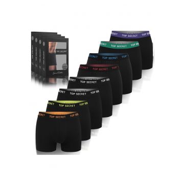 Set de boxeri din bumbac - 8 perechi - Multicolor