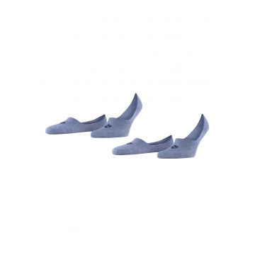 Set de sosete foarte scurte - 2 perechi - Albastru