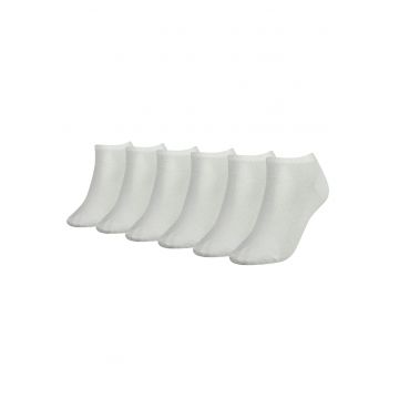 Set de sosete scurte - 6 perechi - Alb
