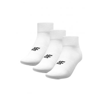 Sosete Barbati  M379 Pachet 3 Perechi - Bumbac Elastic - Alb - Sportstyle